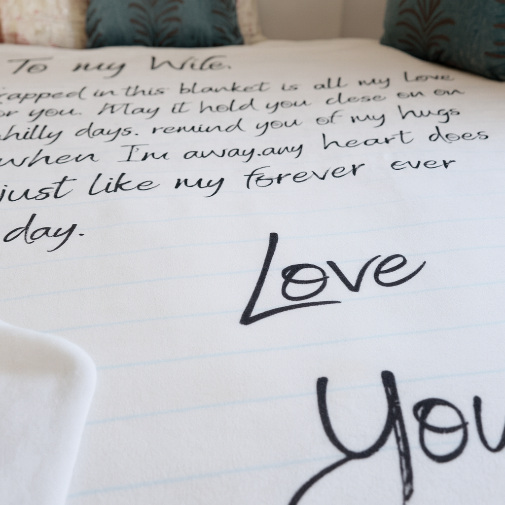 The Express Love Letter Blanket™ – Delivered in Just 2 Days