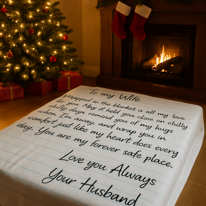 The Express Love Letter Blanket™ – Delivered in Just 2 Days